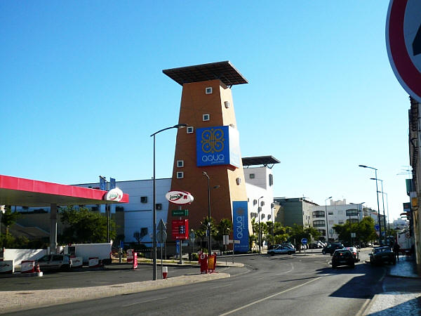 Aqua shopping mall in Portimo. Algarve